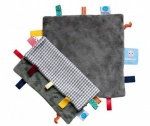Organic Hippo Grey Sweet Dreaming Comforter